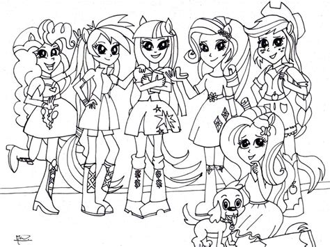 20+ Free Printable Equestria Girls Coloring Pages - EverFreeColoring.com