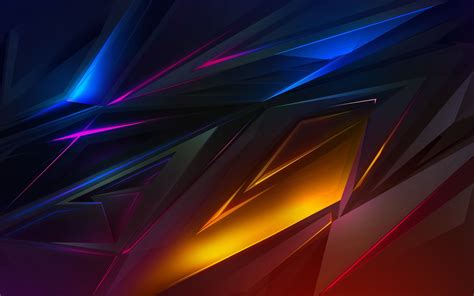 Abstract wallpaper, 3D, dark, digital art, pattern, backgrounds, illuminated | Abstract ...