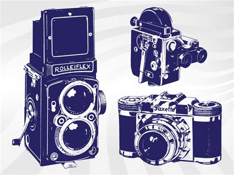 Vintage Camera Clip Art