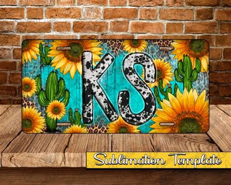 Kansas License Plate Png Kansas Map Png KS Png License - Etsy