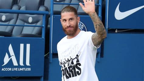 Sergio Ramos will FINALLY start PSG training next week amid reports ...