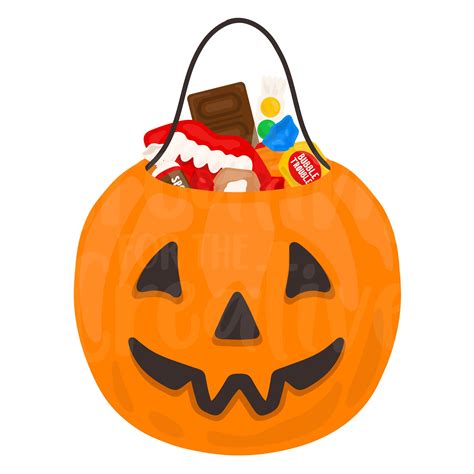 Halloween Candy Bag Clip Art