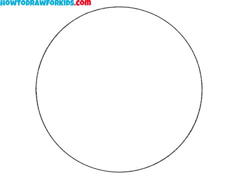 How to Draw a Perfect Circle - Easy Drawing Tutorial For Kids