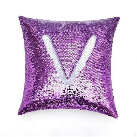 Cushion Covers Sequin Plain Blank Magic Cover Cushions Gift Gifts | eBay