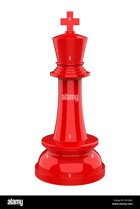 King Chess Piece Isolated Stock Photo - Alamy