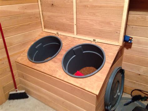 Feed bin opened Horse Feed Room, Horse Tack Rooms, Tack Room Organization, Organization Hacks ...