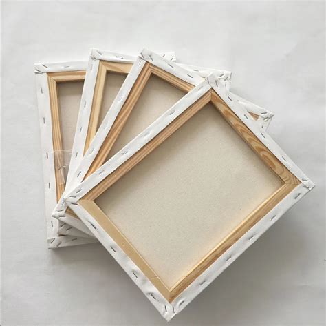 30 * 40 Cmcotton Blank Canvas Wooden Picture Frame Various Sizes Of Artist Painting Stretched ...