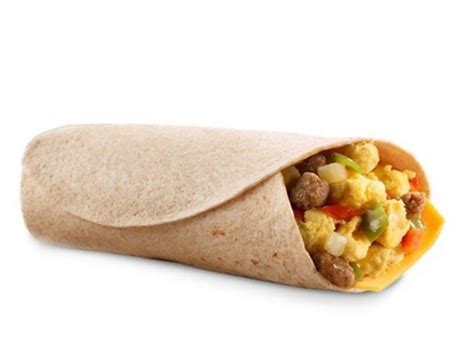 McDonald's Breakfast Burrito Nutrition Facts