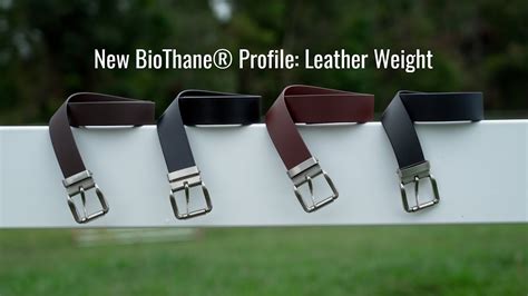 New BioThane® Profile: Leather Weight - YouTube