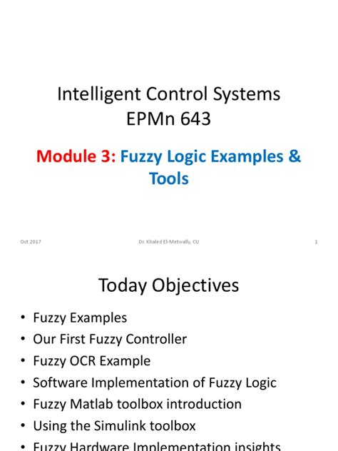 Fuzzy Logic Examples | Fuzzy Logic | Theoretical Computer Science