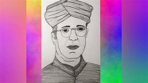 How to draw Sarvepalli Radhakrishnan pencil drawing || Teachers day ...