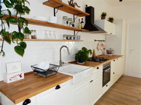 White and wood kitchen bodbyn ikea | Kitchen interior, Kitchen inspirations, Ikea kitchen cabinets