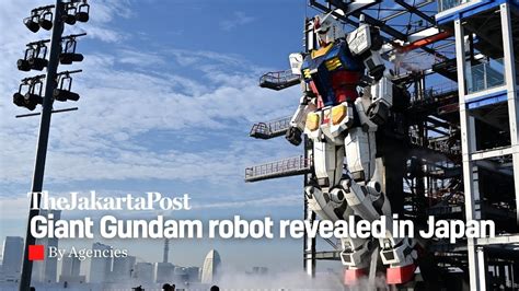 Giant Gundam robot revealed in Japan - YouTube