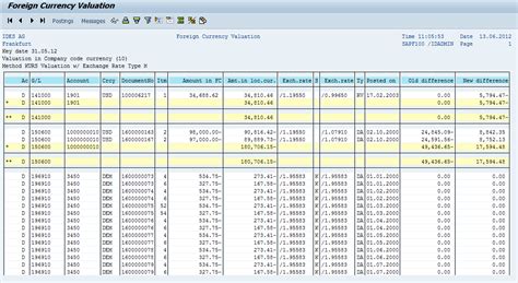 Foreign Currency Revaluation in SAP: Month End Closing