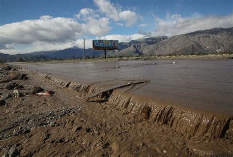 Photos: Rains force the closure of several roads in Palm Springs