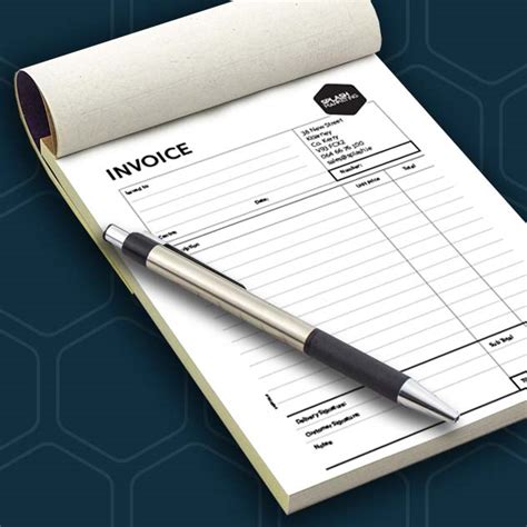 Invoice, Docket or Receipt Books - Printing.ie