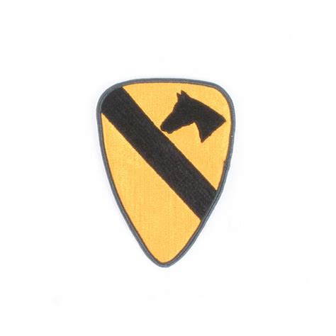 1st Air Cavalry Division Patch Yellow and Black Full Size Air Cav ...