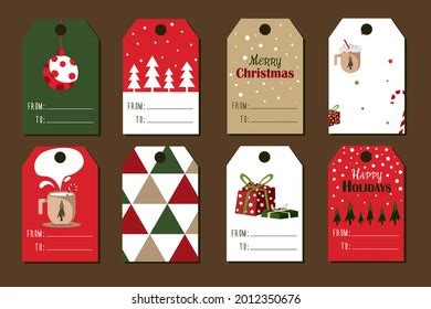 Printable Christmas Labels Templates