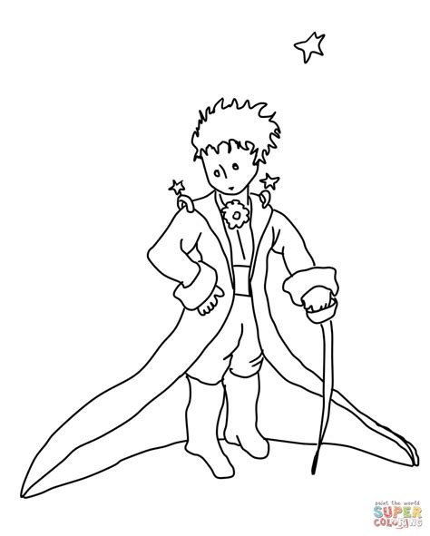 The Little Prince coloring page | Free Printable Coloring Pages