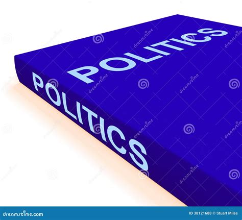 Politics Book Shows Books about Government Stock Illustration ...