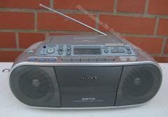 Sony CD Radio Cassette-Corder CFD-S03CPL – Radiomuseum-bocket.de