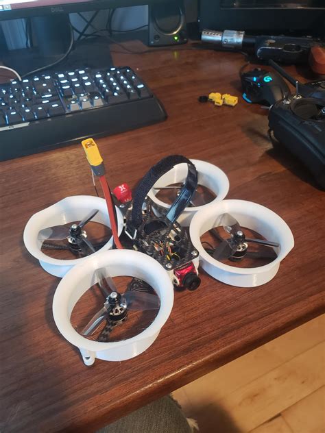 Just finished building my first FPV quad! Took it out for 2 flights so ...