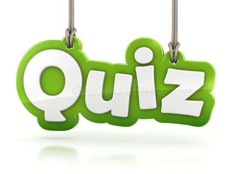 Quiz Word Clipboard Three Questions Answers Test Evaluation Stock ...