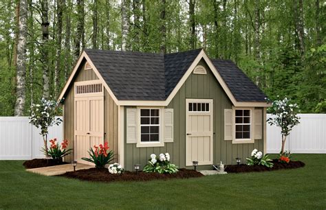 Deluxe Dormer Shed 12x16 - The Shed Haus