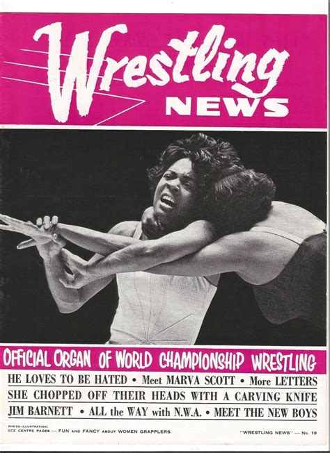 Marva Scott | World championship wrestling, Wrestling news, Boy ...