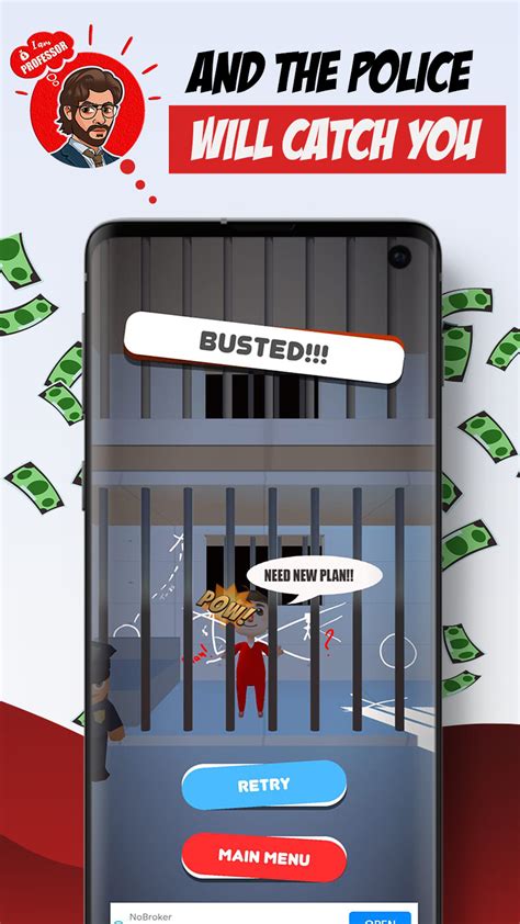 Enjoy Money Heist Escape Plan Strategy Game - FutureZenGroup