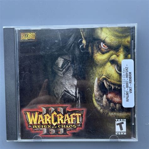 WarCraft III 3 Reign of Chaos w CD Key PC and Mac Free Shipping | eBay