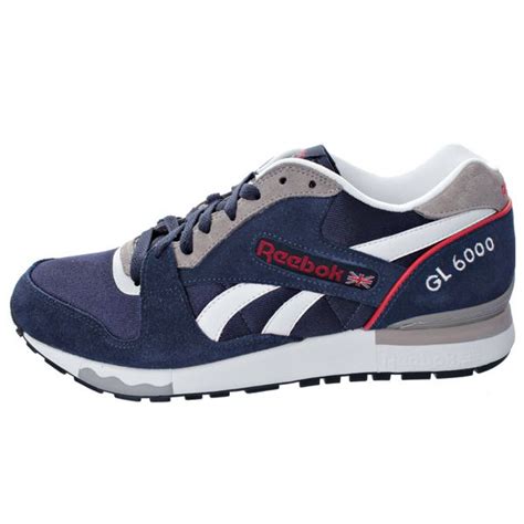 Xile Clothing - Reebok Footwear: REEBOK - GL 6000 BLUE CADET/WHITE/GREY (9502) | Footwear ...