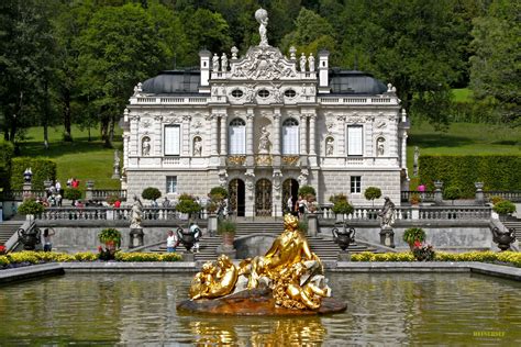 Schloss Linderhof Foto & Bild | architektur, schlösser & burgen, profanbauten Bilder auf ...