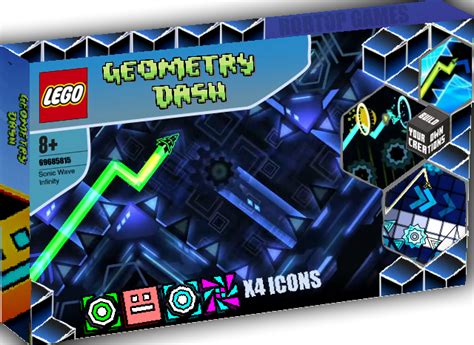 Lego set 69685815: Sonic Wave Infinity : r/geometrydash