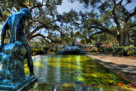 Audubon Park Fountain | Audubon Park Fountain New Orleans | Flickr