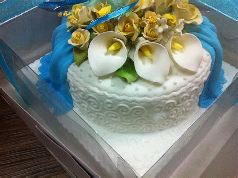 IreneBakelove2: Blue Theme - Hantaran Cakes for Hanisawaty