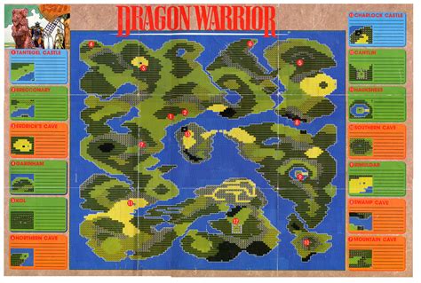 Dragon Warrior 2 Nes Map - All The Best Dragon In 2018