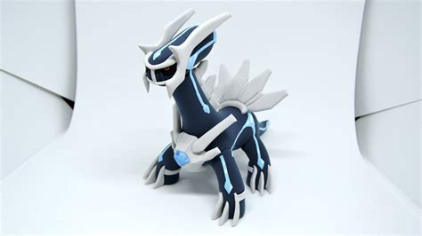 I made Dialga legendary pokemon with super light clay : pokemon