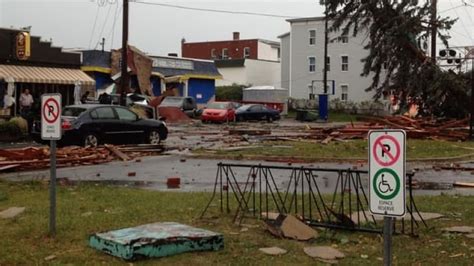 Tornado touches down in Drummondville | CBC News