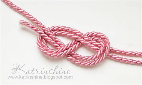 Katrinshine: Knotted cord bracelet DIY