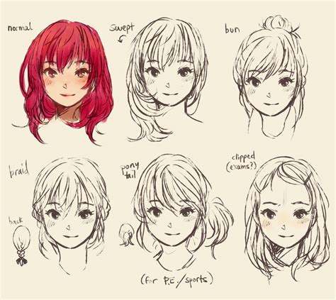 #hair #draw #cute | Hair | Pinterest | Drawings