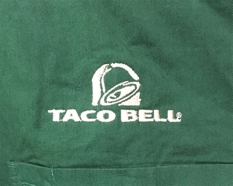 Long Sleeve Taco Bell Uniform Shirt Large | Etsy