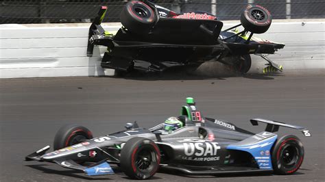 Indy 500 crashes: Late crash brings bitter end to Rahal, Bourdais and ...