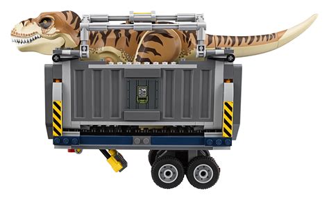 LEGO Jurassic World - 75933 T. Rex Transport - Truck Bed Action - The ...