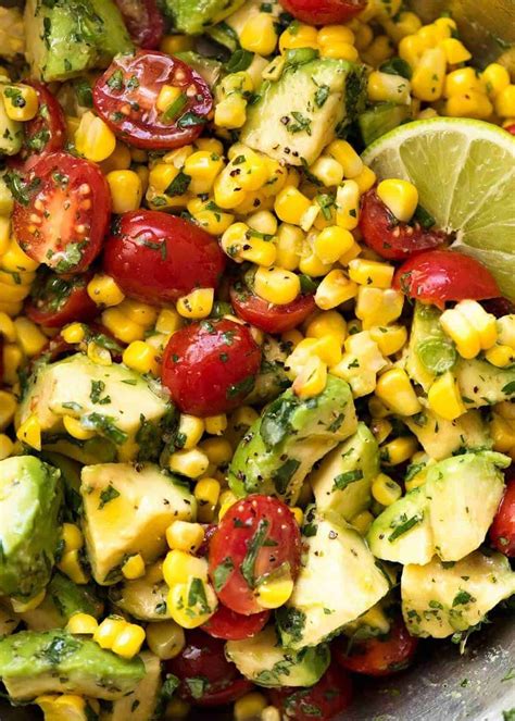 Corn Salad with Avocado | RecipeTin Eats