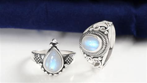 Moonstone Engagement Ring - the rising popularity - JewelsTrends