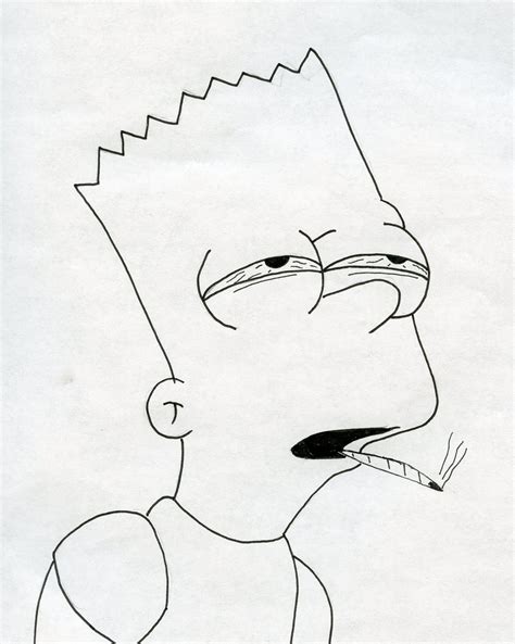 Bart Simpson Drawing at GetDrawings | Free download