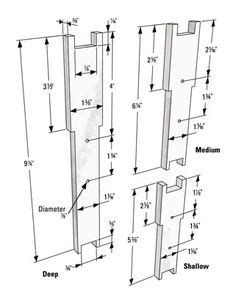 Figure 1. - Plans and dimensions for Langstroth 10-frame beehive. | Bees & Beekeeping | Bee hive ...