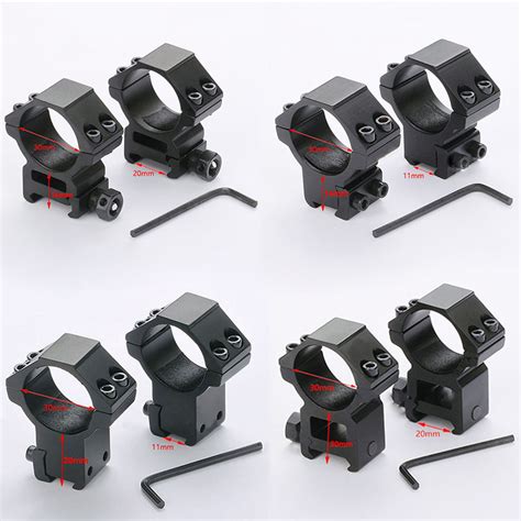 2Pcs-Hunting-Rifle-Scope-Mounts-Ring-for-Dia-25-4mm-30mm-Tube-Scopes ...