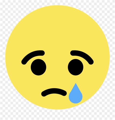 Facebook Sad Emoji Png Clipart (#2639041) - PinClipart